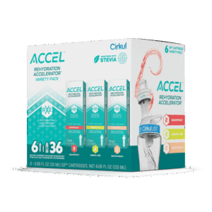 Base: Accel Flavor Cartridge Variety Pack. 6-Pack