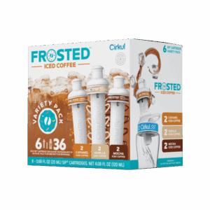 CX: Frosted Iced Coffee Flavor Cartridge Variety Pack. 6-Pack