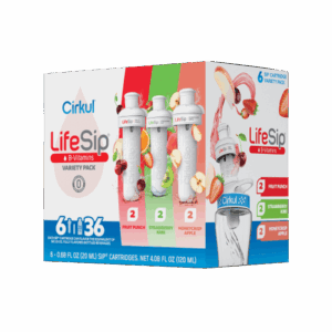 Base: LifeSip Flavor Cartridge Variety Pack. 6-Pack