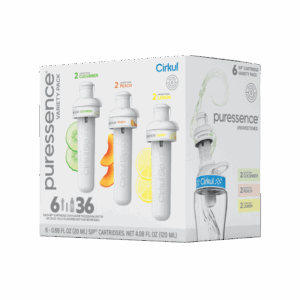 Base: Puressence Flavor Cartridge Variety Pack. 6-Pack