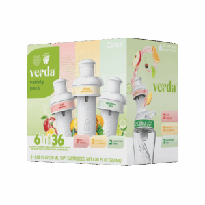 Base: Verda Flavor Cartridge Variety Pack. 6-Pack
