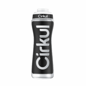 Limited Edition: 22oz. Black Grip Squeeze Plastic Bottle with Sport Lid