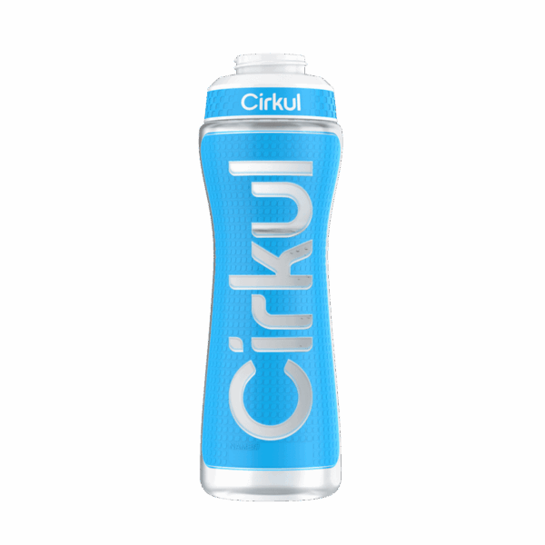 CX: DO NOT USE Limited Edition: 22oz. Blue Grip Squeeze Plastic Bottle with Sport Lid