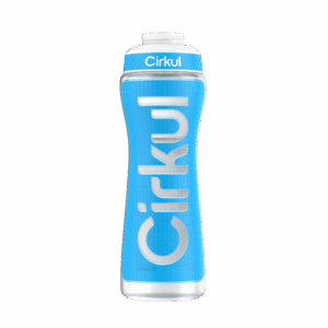 Limited Edition: 22oz. Blue Grip Squeeze Plastic Bottle with Sport Lid
