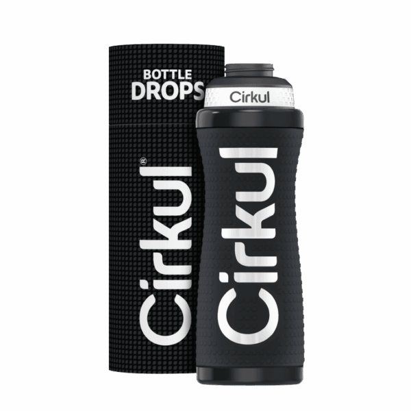 Limited Edition: 22oz. Black Grip Stainless Steel Bottle & Sport Lid