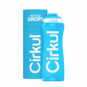 Limited Edition: 22oz. Blue Grip Stainless Steel Bottle & Sport Lid