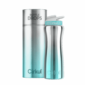 Limited Edition: 22oz. Cyan DuoChrome Stainless Steel Bottle & Lid
