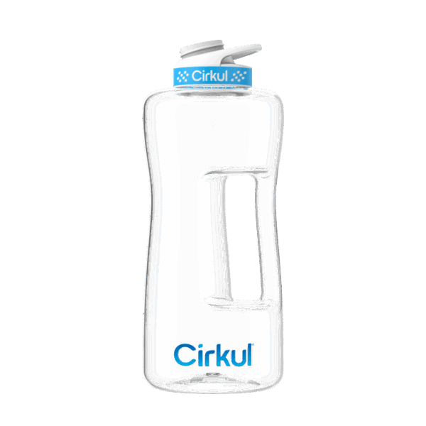 Limited Edition: 62oz. Plastic Bottle & Blue Lid