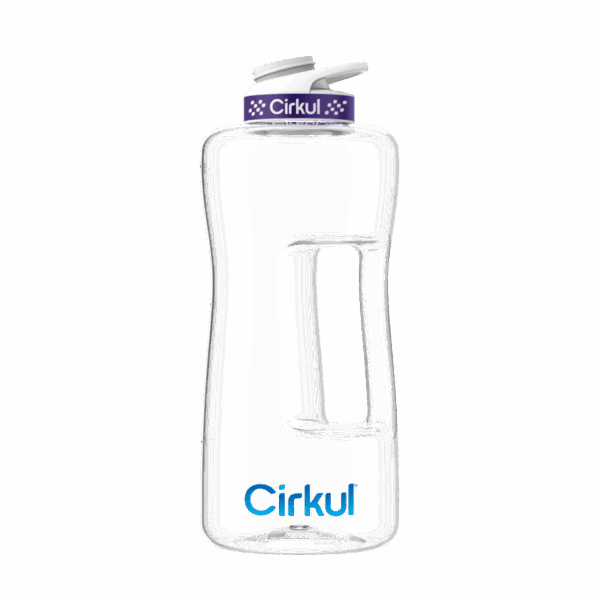 Limited Edition: 62oz. Plastic Bottle & Purple Lid