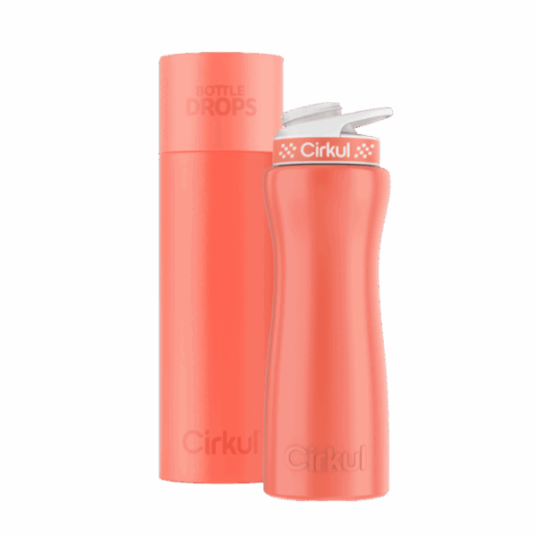 Limited Edition: 22oz. Coral Stainless Steel Bottle & Lid