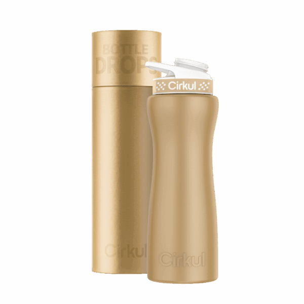Limited Edition: 22oz. Gold Stainless Steel Bottle & Lid