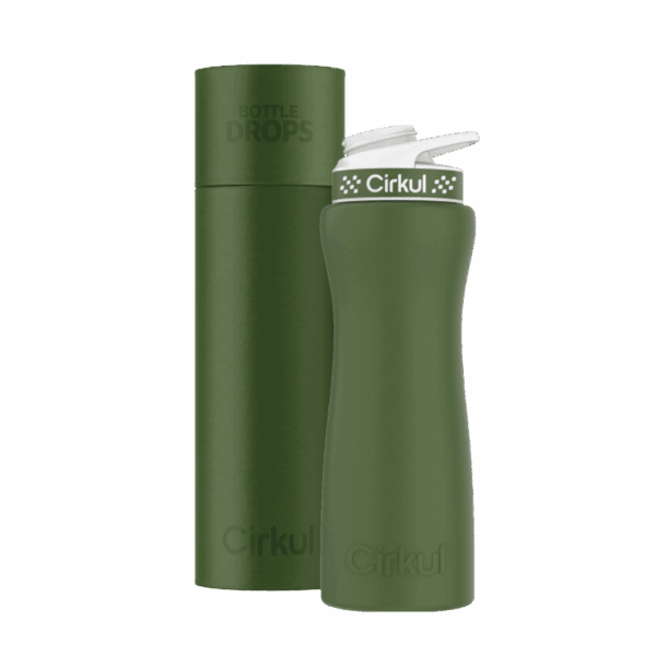 CX: DO NOT USE Limited Edition: Matte Dark Green 22oz. Stainless Steel Bottle & Lid