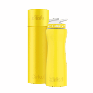 Limited Edition: 22oz. Matte Yellow Stainless Steel Bottle & Lid