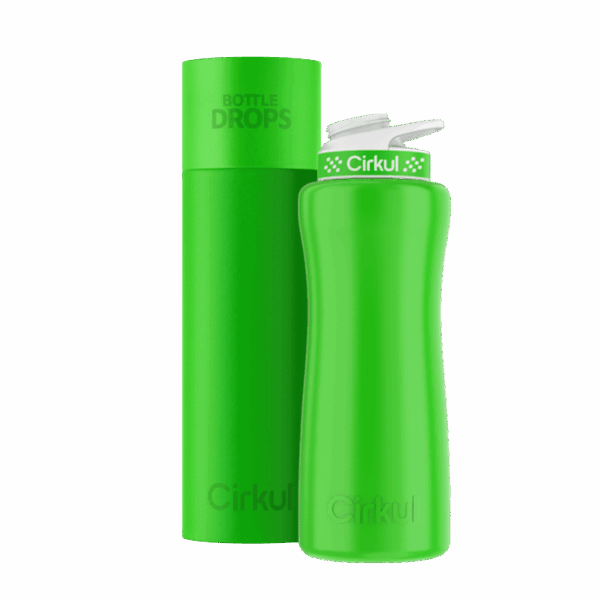 Limited Edition: 32oz. Neon Green Stainless Steel Bottle & Lid