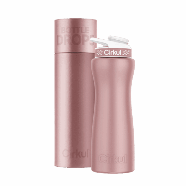 Limited Edition: 22oz. Rose Gold Stainless Steel Bottle & Lid