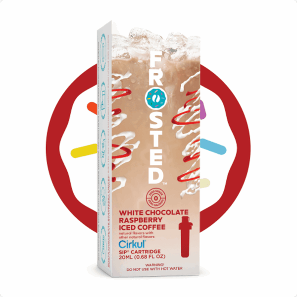 Add-on: Frosted White Chocolate Raspberry Iced Coffee